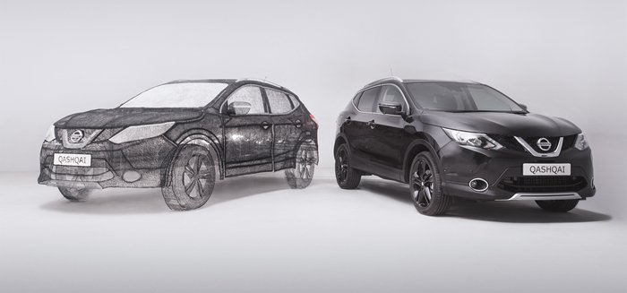 最新(圖/文/視頻)日產(chǎn)造世界首個最大3D打印筆雕塑 3D素描功力深厚 最新(圖/文/視頻)日產(chǎn)造世界首個最大3D打印筆雕塑 3D素描功力深厚