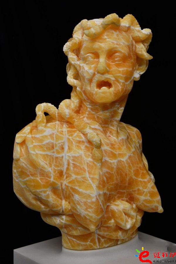 3D打印個性化私人訂制 紐約藝術家Barry X Ball的3D打印塑像作品Envy 3D打印個性化私人訂制 紐約藝術家Barry X Ball的3D打印塑像作品Envy