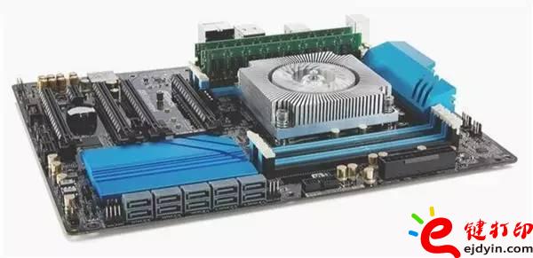 [多圖慎入]電腦硬件3D打印應用實(案)例_極端制冷效果3D打印CPU風扇