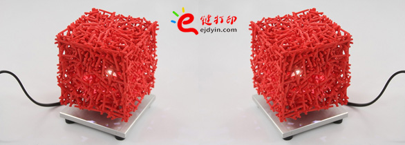 方形創(chuàng)意臺燈藝術(shù)燈2