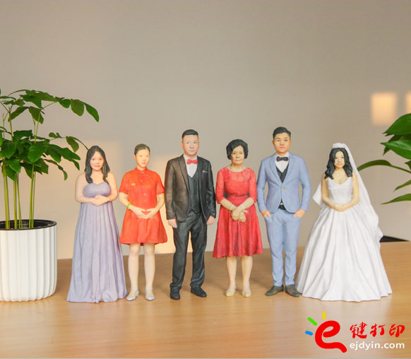 全彩人像打印全家福1