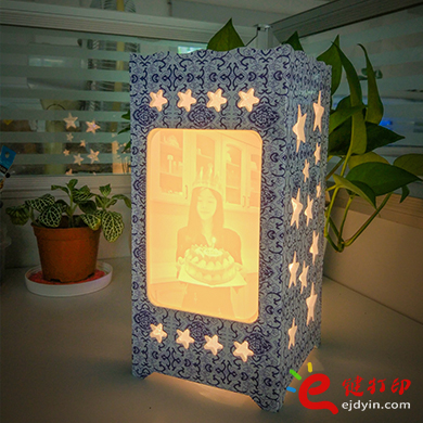 3D打印浮雕臺燈